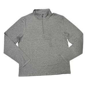 Grey - Member's Mark Mens Favorite Soft Quarter Zip Pullover, Lightweight, Regul
